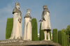 Statues of Reyes Catolicos, Ferdinand and Isabella, with Christopher Columbus - Alcazar in Cordoba