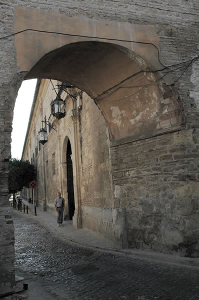Gate to San Basilio Neighborhood near Alcazar - Cordoba Spain