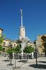 St Raphael devotional column in Cordoba Spain