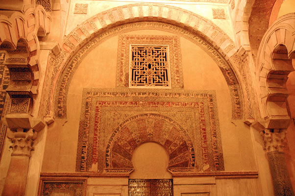 Caliph's entrance to Great Friday Mosque of Cordoba