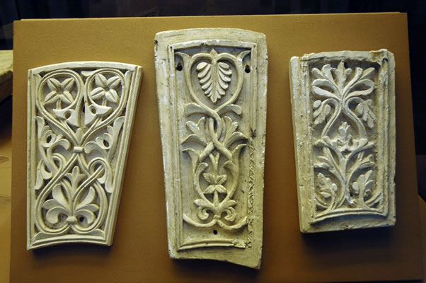 Islamic plasterwork from Great Mosque of Cordoba - Cordoba Spain
