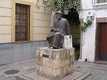 Statue of Maimonides in Cordoba's Jewish Quarter.