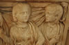 Detail figures of Roman Sarcophagus - Cordoba Alcazar