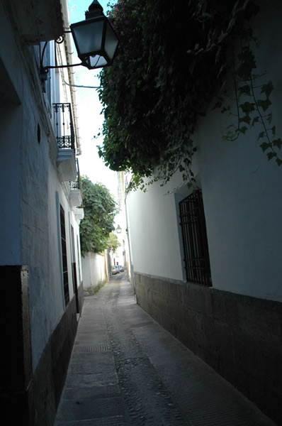 Street in Cordoba's World Heritage historic centre (UNESCO)