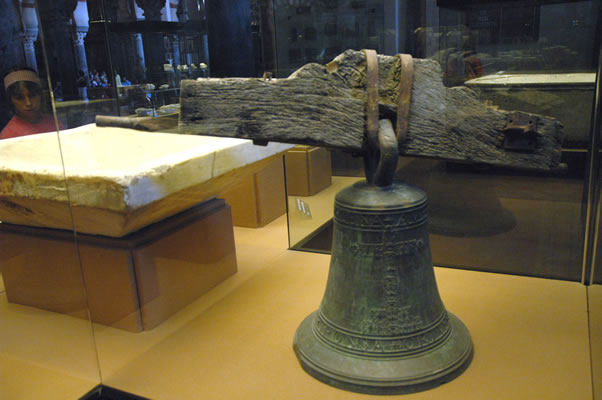 Medieval church bell in Cordoba Mosque-Cathedral