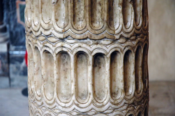 Roman column used by Moors in the construction of the Great Mosque of Cordoba